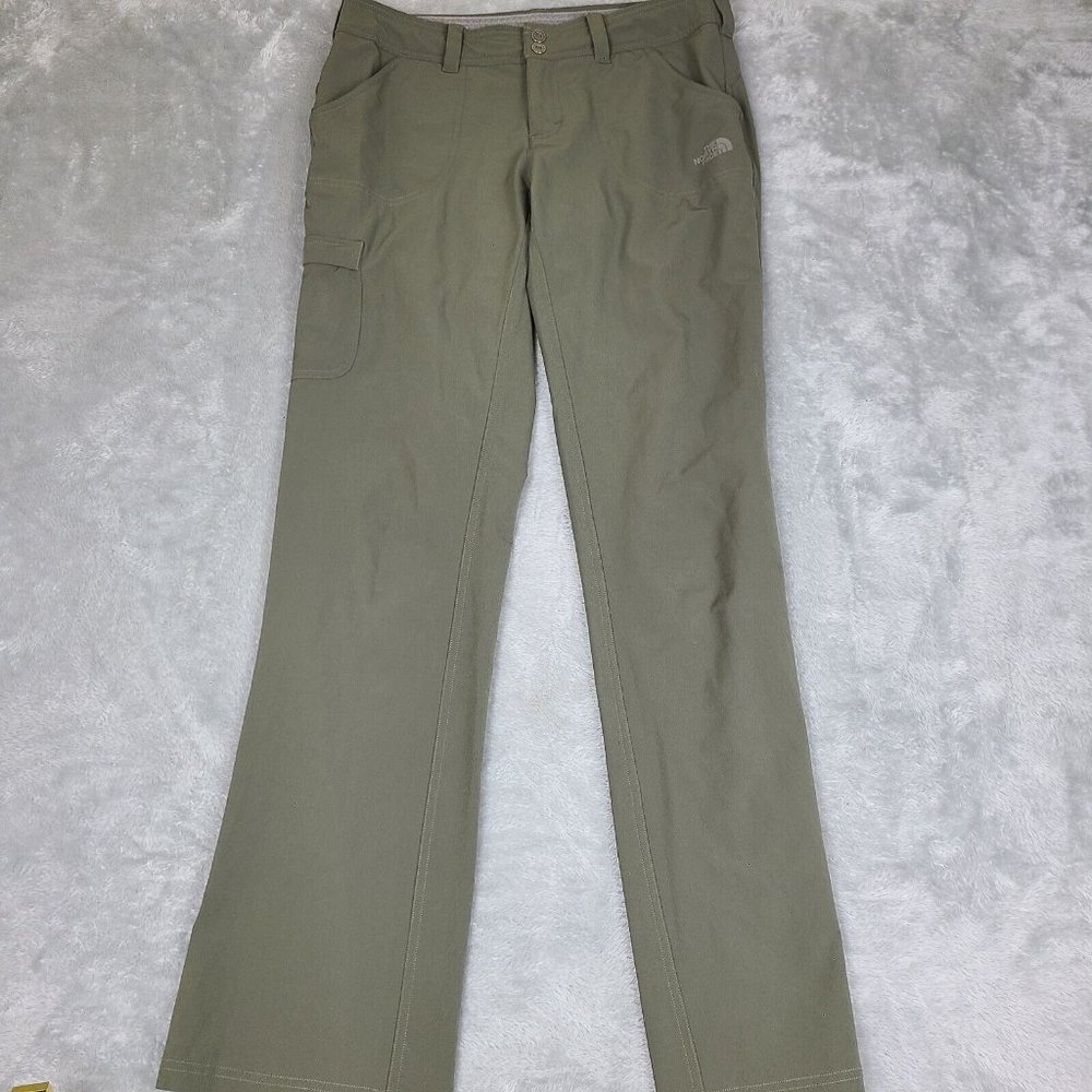 The North Face Pants Womens‎ 8 Gray Hiking Outdoors Nylon Lightweight Cargo